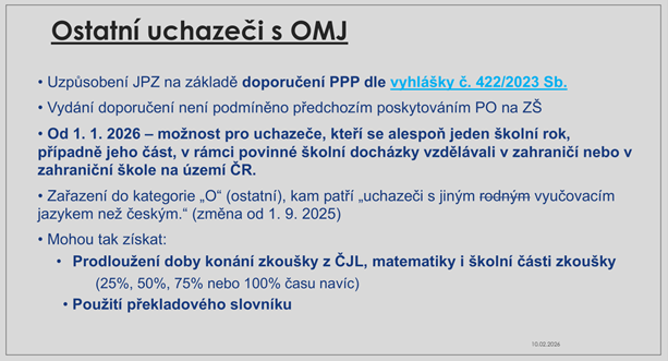 ostatni uchazeci s omj